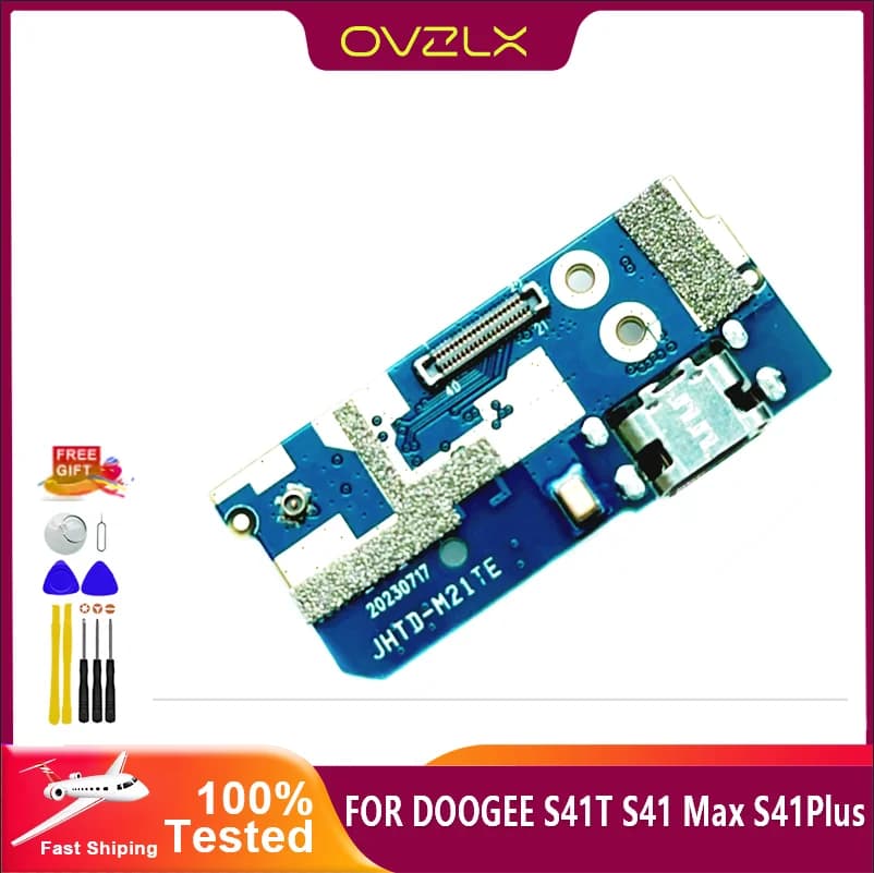 Charging Port Dock Connector Board Flex For DOOGEE S41 Max S41Plus S41T USB Connector Dock Charger Cable