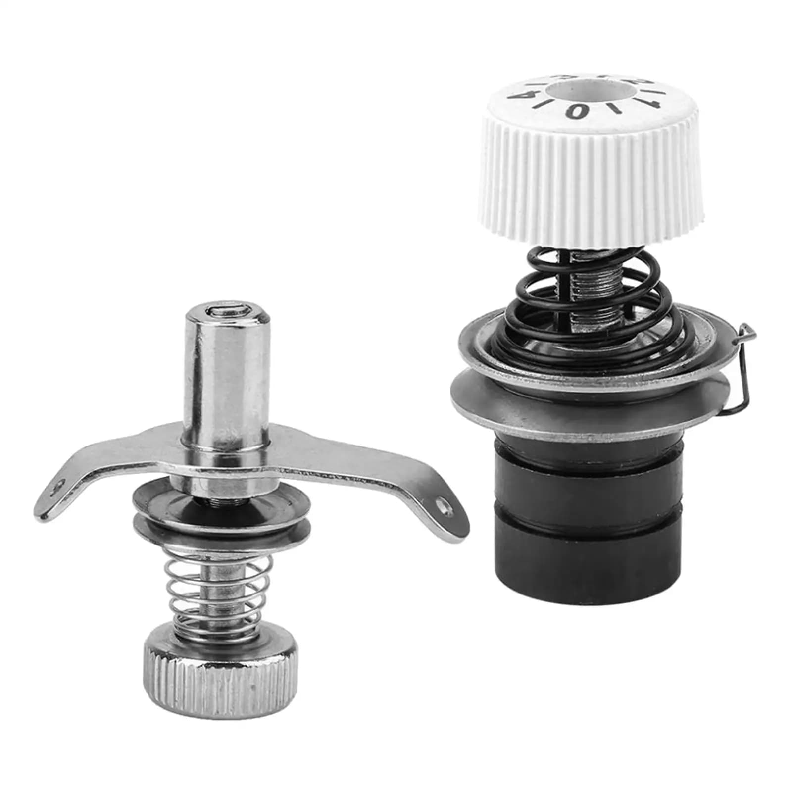 2 Piece Sewing Machines Thread Tension Assembly Lockstitch Steel Wire Gripper Regulator Assembly for Seiwng Machine Attachment