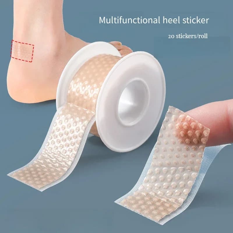 Biomimetic Anti Pain Relief Foot Care Products Multifunctional Invisible Heel Inserts Silicone Gel Heel Stickers Heel Protector