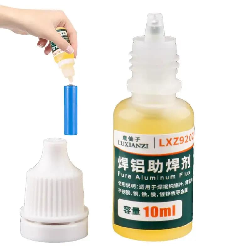 10ml/Bottle No-clean Liquid Flux Safe Welding Soldering Tool Advanced Quick Welding Oil For Pure Aluminum/Stainless