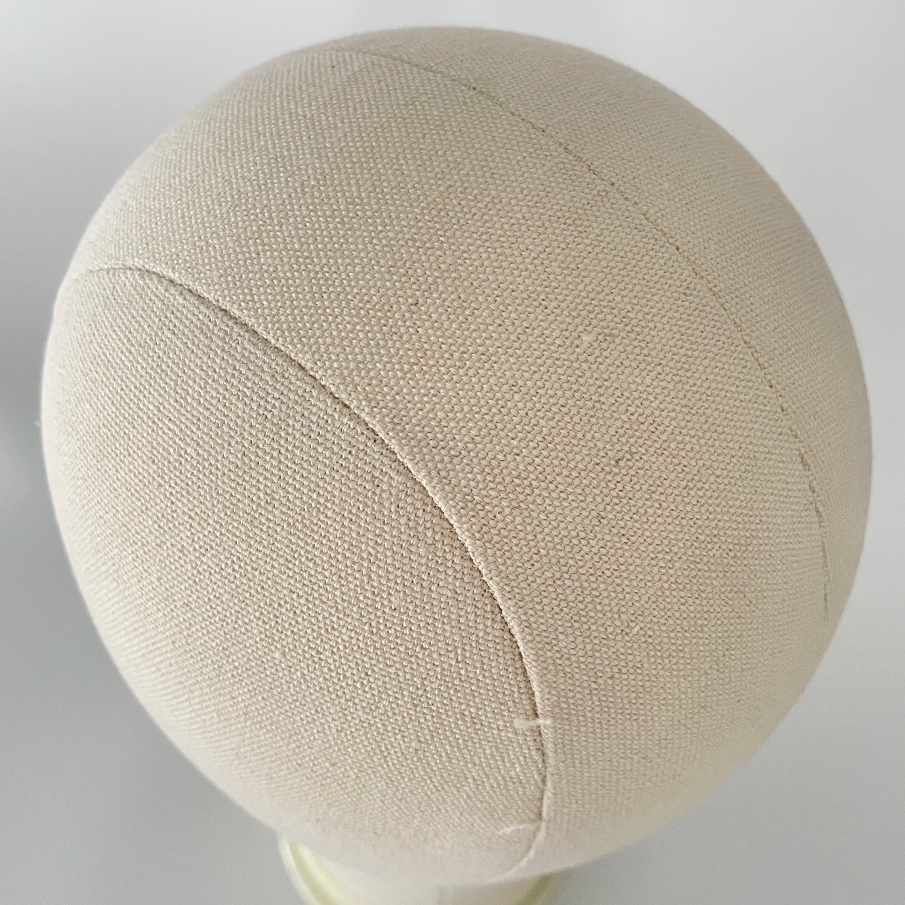 21-24inch Canvas Block Wig Head For Hairstyling Wigs Making Display  For DIY Wig Making