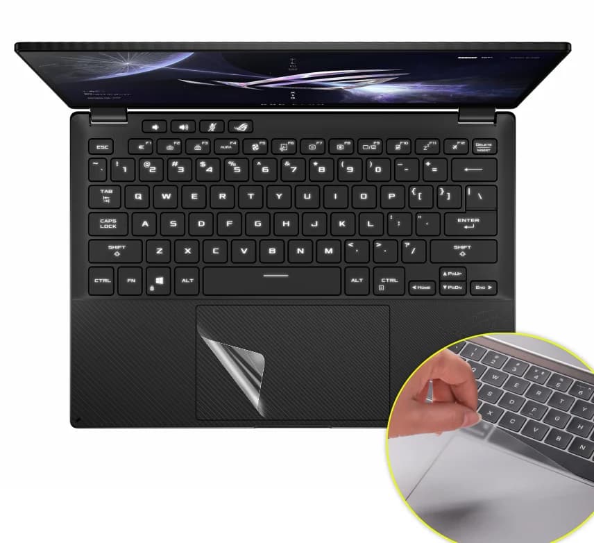 Matte Touchpad Protective film Sticker Protector for ASUS ROG Flow X13 2023 2022 GV302X GV302XU GV302 GV301 QH PV301 TOUCH PAD