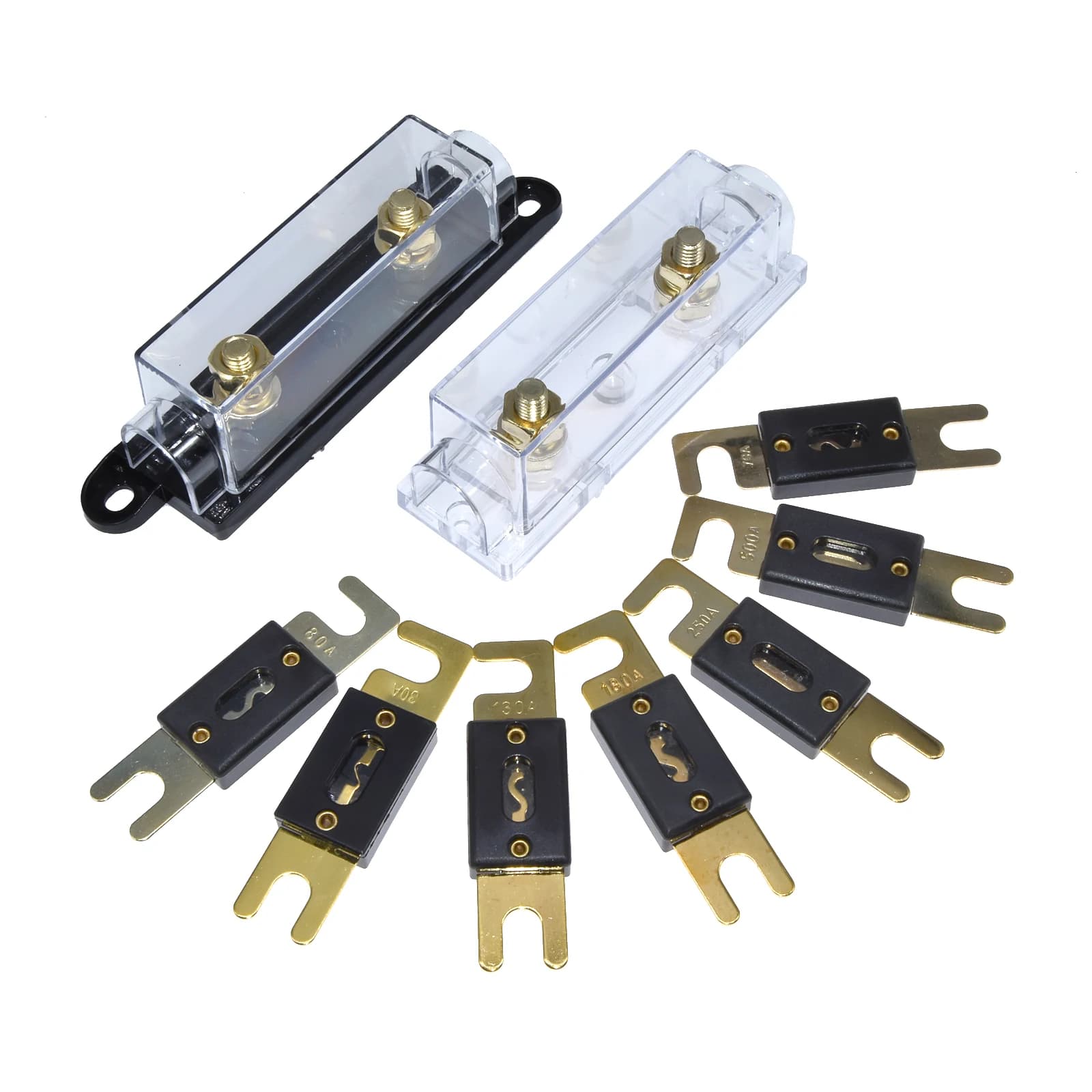ANL Fuse 60 80 100 120 275 300 400 450 500A AMP ANS Fuse Holder Bolt-on Fuse Automotive Fuse Holders Fusible Link With Fuse