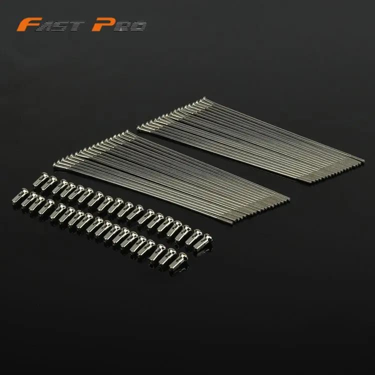 Motorcycle 36 Pcs 21" Front 18" 19" Rear Wheel Steel Spokes Nipples For KTM HONDA KAWASAKI SUZUKI YAMAHA EXC EXCF XC CRF YZF XR