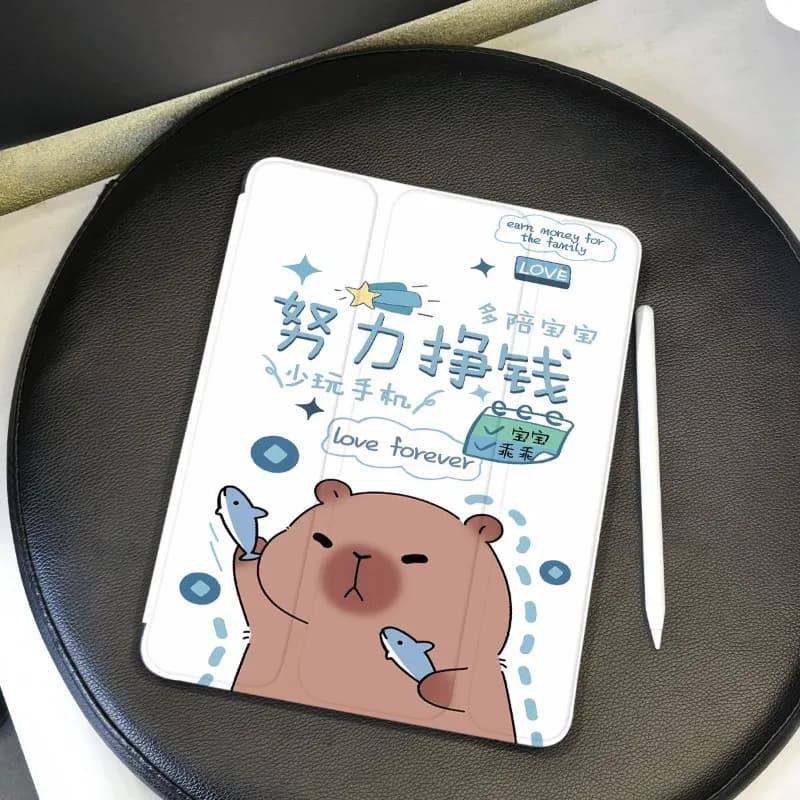 Capybara Case for Ipad IPad 5th Generation 9.7 Inch Ipad Air3 10.5 10.2 Case 7/8/9th Generation 10th Funda Air 4 10.9 2020 Air 5