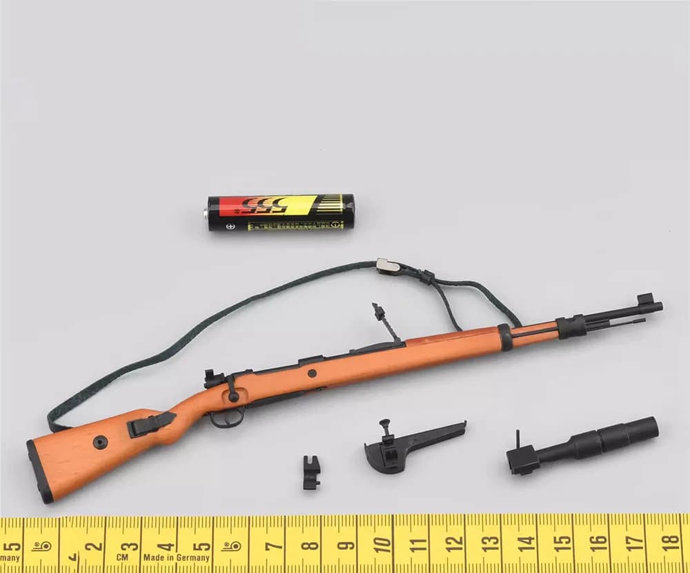 1/6 UJINDOU UD9016 WWII Series Soldier Hotel Operation Mini Toys Weapon Model 98K Clips with Sling Not Real For 12" Action Doll