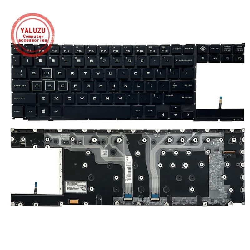 US English NEW Laptop Keyboard For HP OMEN X X2S 2S 15-DG TPN-Q215 15T-DG 15-DG000 0024nr 0003TX L52964-001