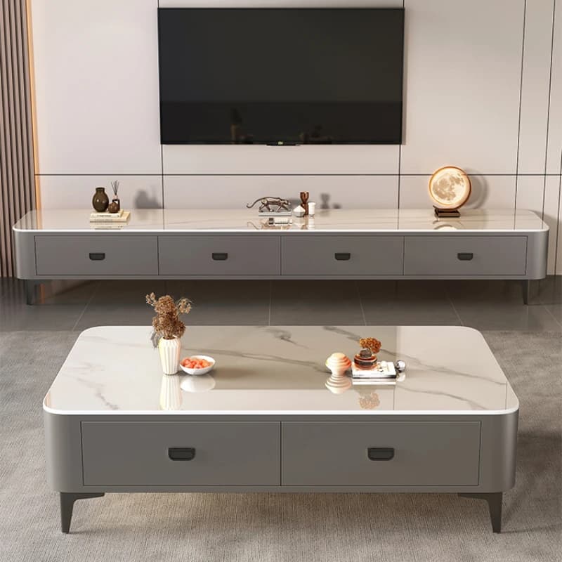 Elegant Design Coffee Tables Storage Living Room Bedside Storage Side Console Table Muebles Para El Hogar Minimalist Furniture