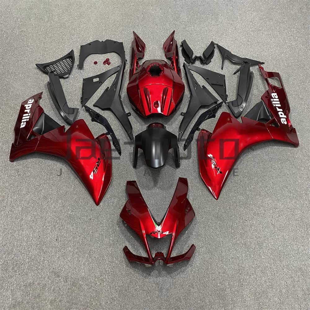 for RS125 RS4 2012 2013 2014 2015 2016 2017 Injection ABS Plastics Full Fairings Kit Mold Replace Accessories Red