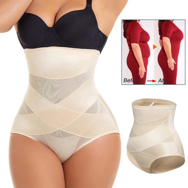 Sexy Body Shaper Briefs Butt Lifter Women Shapewear Tummy Control Female High Waist Trainer Body Shaper Panties Corset Abdomen