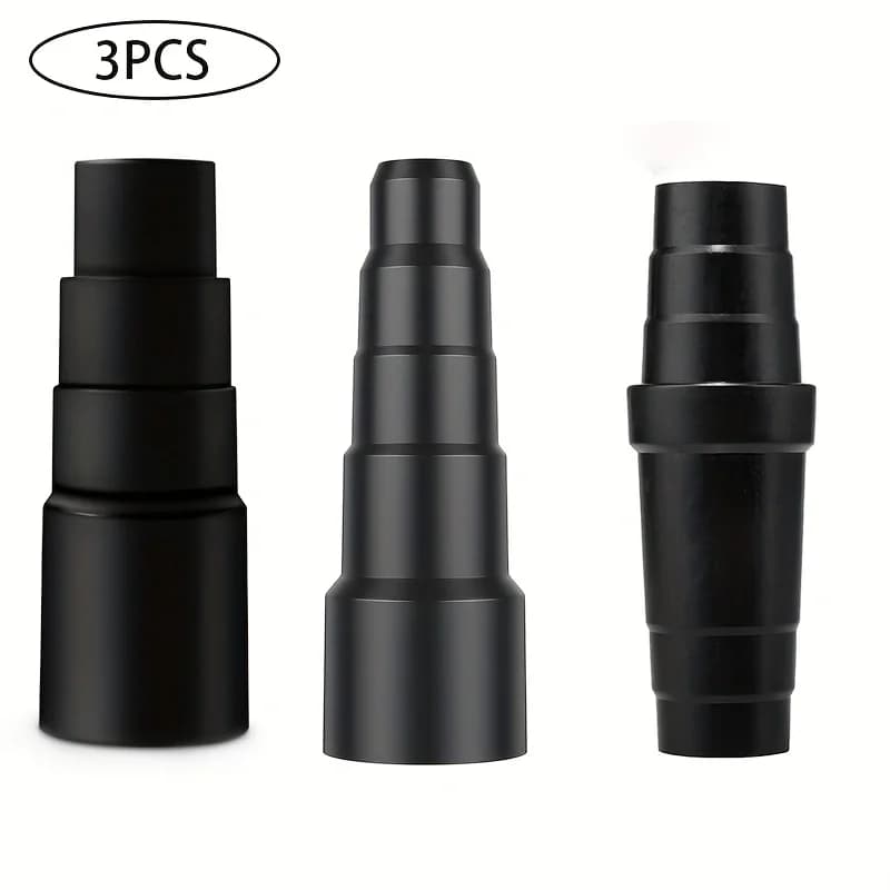 3 - piece Universal Vacuum Hose Adapter Kit Reducer Attachment Set, Shop Vac Vacuum Attachment Hose Adapter Kit
