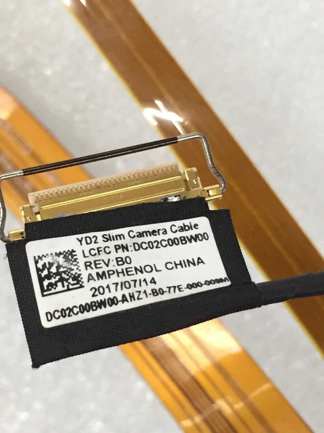 01YR446 for Lenovo ThinkPad X1 Carbon Gen 6th FPC Webcam Camera Cable NO IR DC02C00BW00