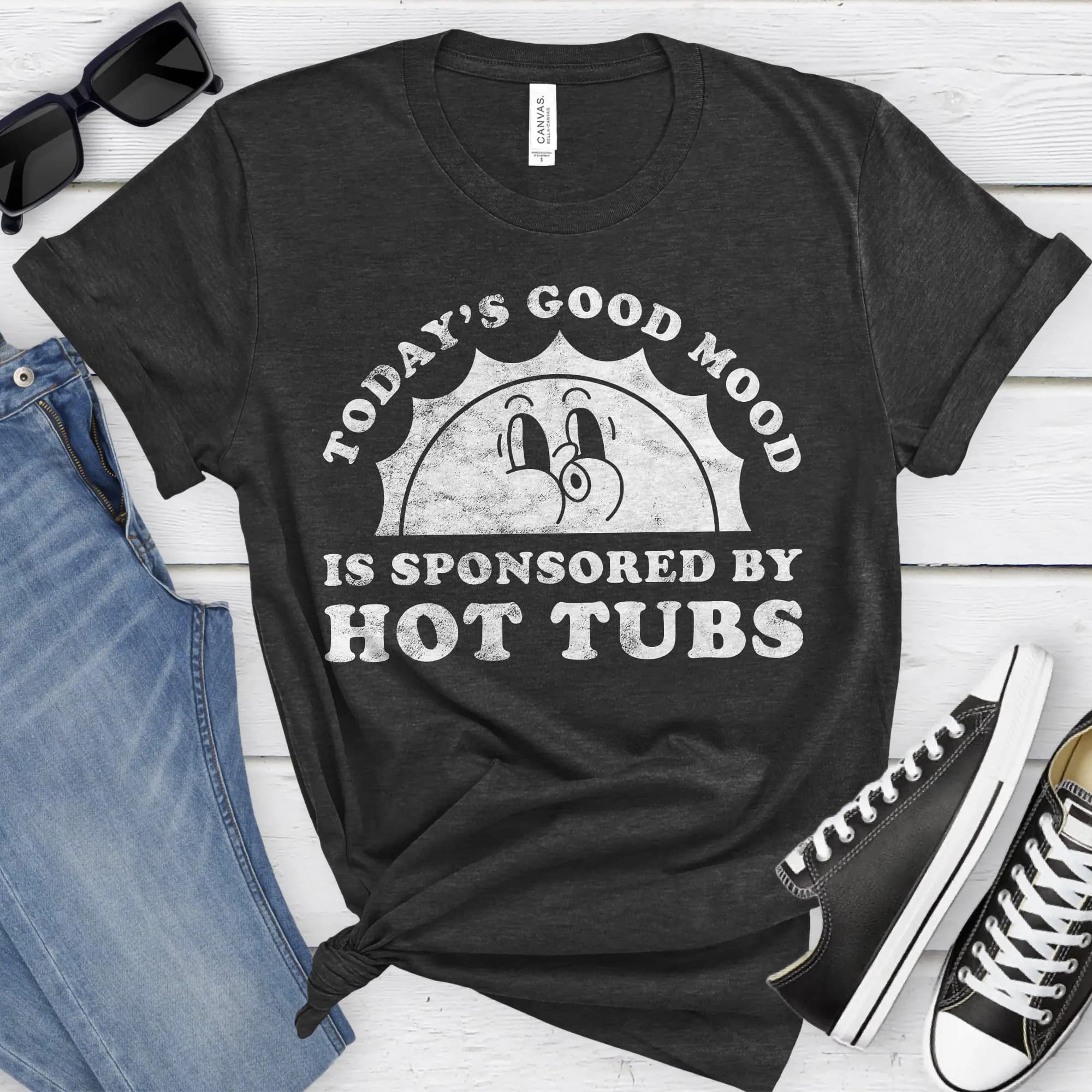 Hot Tubs T Shirt Funny Tub For Men Or Women I Love Heart