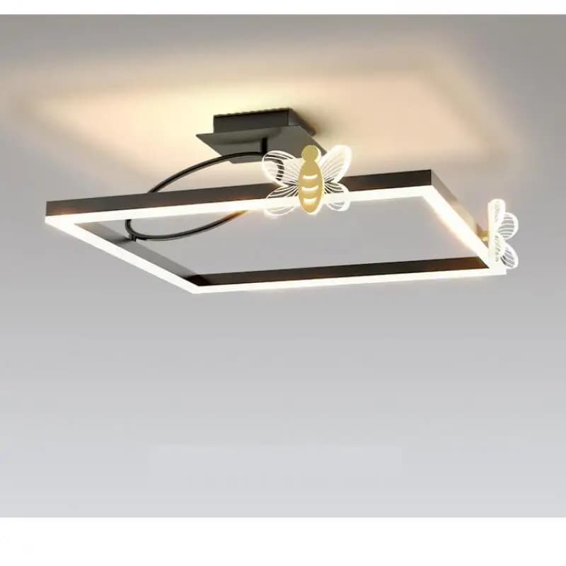 Bar Bedroom Round LED Ceiling Lamp fixture indoor lamp LED strip surface lighting Butterfly ceiling light Kitchen Lampara Techo