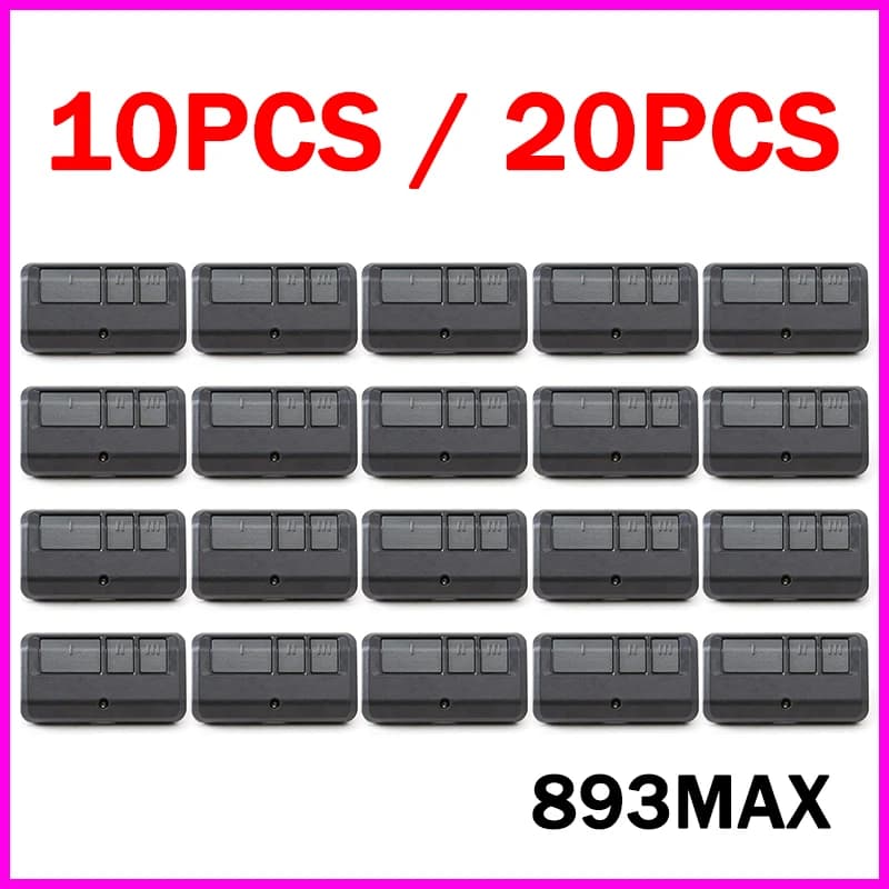 LiftMaster 893MAX 890MAX Remote Control Garage Door Opener 371LM 373LM 374LM 971LM 973LM 974LM 891LM 893LM 390MHz 310MHz 315MHz