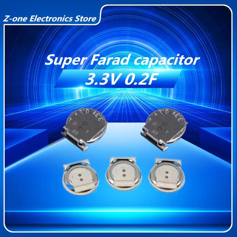 3.3V0.2F capacitor SMD DSK-3R3K204T614-KL double-layer capacitor 3.3V0.2F