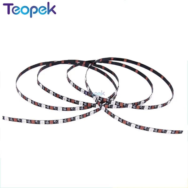 3mm Narrow Width PCB WS2812B LED Strip 2020 SMD IP20 Non Waterproof 60 96 leds/m DC 5V RGB Individually Addressable Pixel Stripe