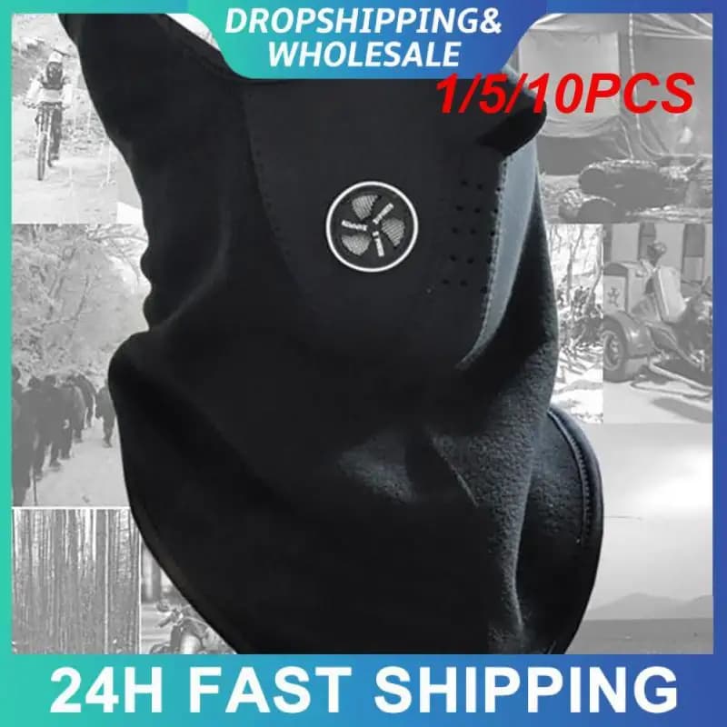 1/5/10PCS Breathable Full Face Comfortable Uv Protection Mask For Airsoft Cycling Outdoor Sports Functional Balaclava Stylish