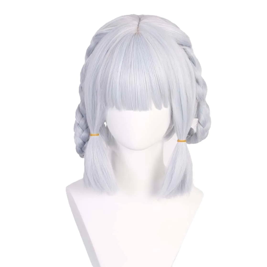 Halloween Party Heat Resistant Genshin Impact Kamisato Ayaka Fruhling Cosplay Wig