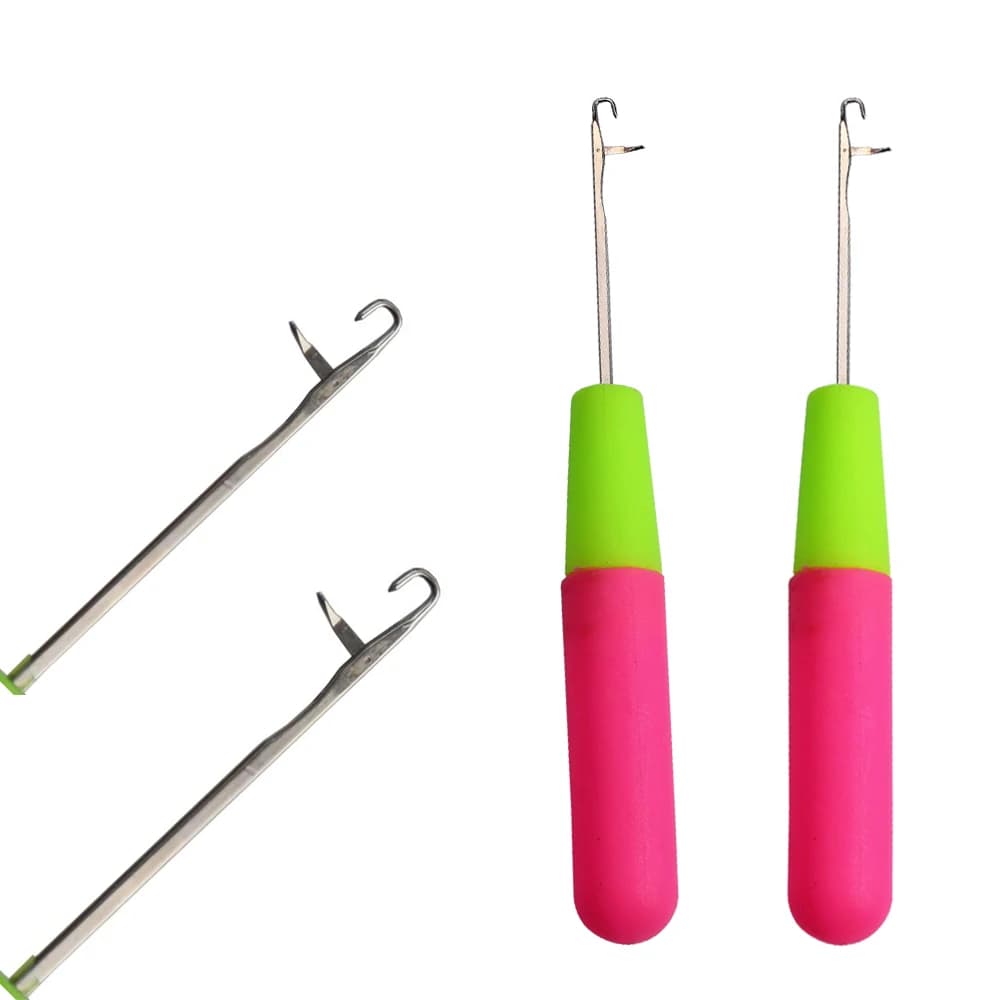 Plastic Crochet Hook Needle for Hair Weaving Dreadlock Knit Hook Needle for Hair Weaving Crochet Needle Hook
