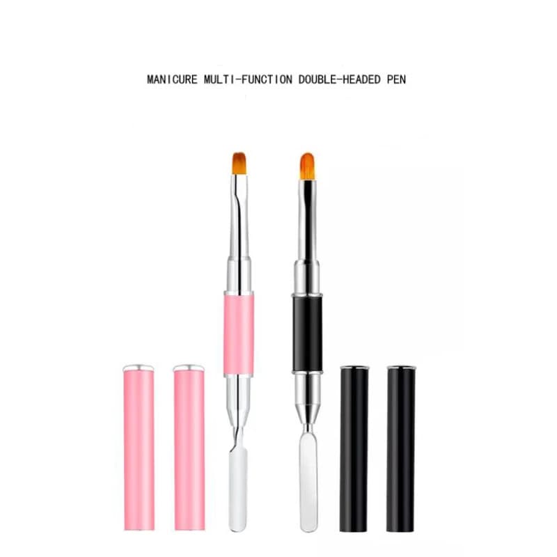 Manicure Multi Function Dual Head Pen Nail Glue Pens Coloring Painting Carving Pens Nail Salon Brush Tools Nail Art Accessories