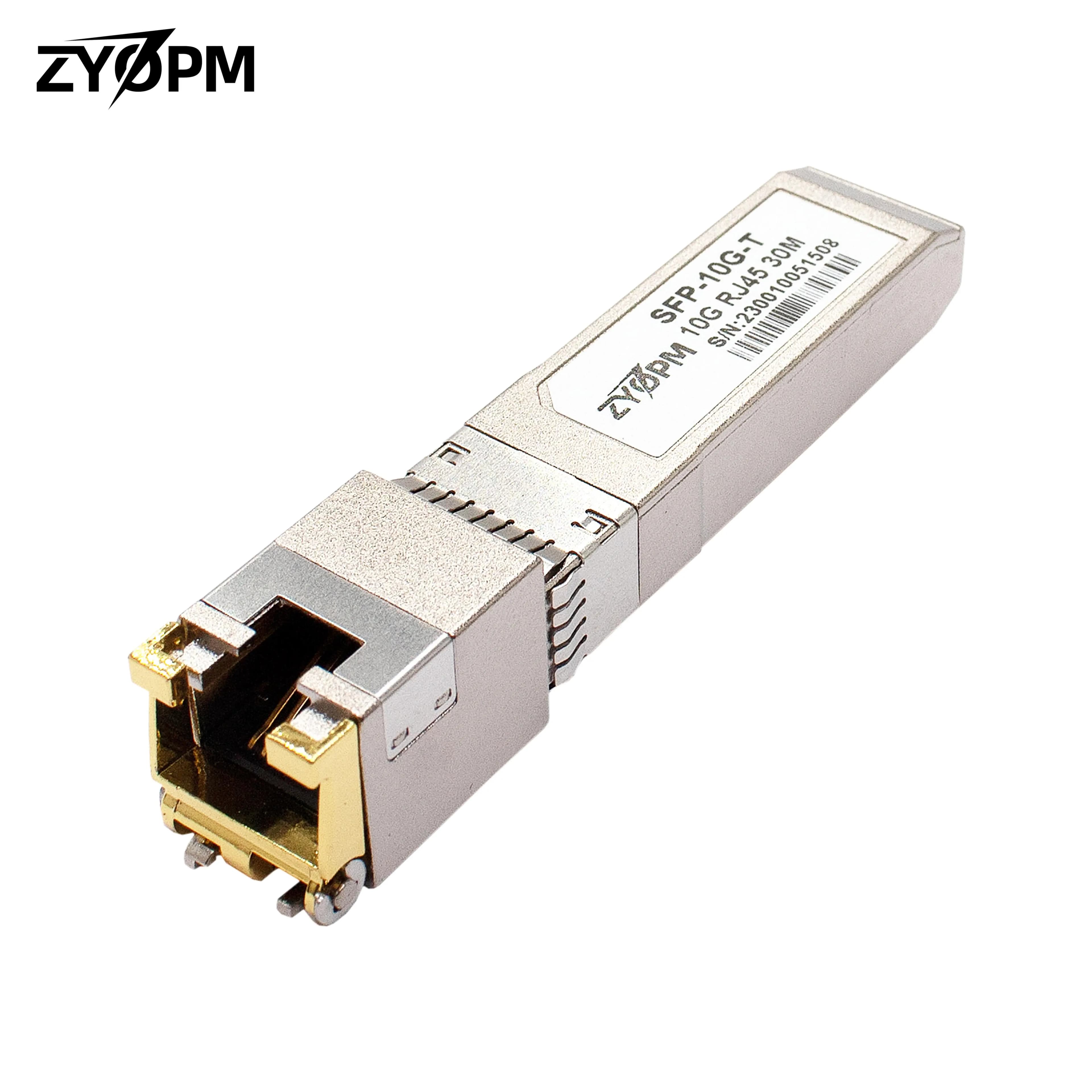 10GBase-T SFP+ to RJ-45 Transceiver, 10Gbe SFP+ Copper Ethernet CAT6a Module, up to 80M, for Cisco SFP-10G-T-S Mikrotik and More