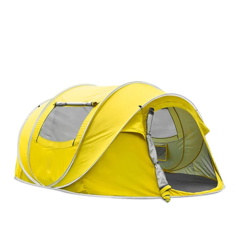 High Quality Camping 3-6 People Speed Open Tent Family Outdoor Waterproof Fabric Sunscreen Hiking Tent For Sale