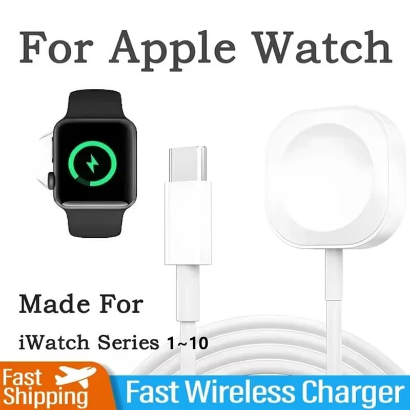 Magnetic Charger For IWatch Charging Cable Portable Magnetic Wireless Charging For IWatch Series Ultra10/9/8/7/6/SE/SE2/5/4/3/2
