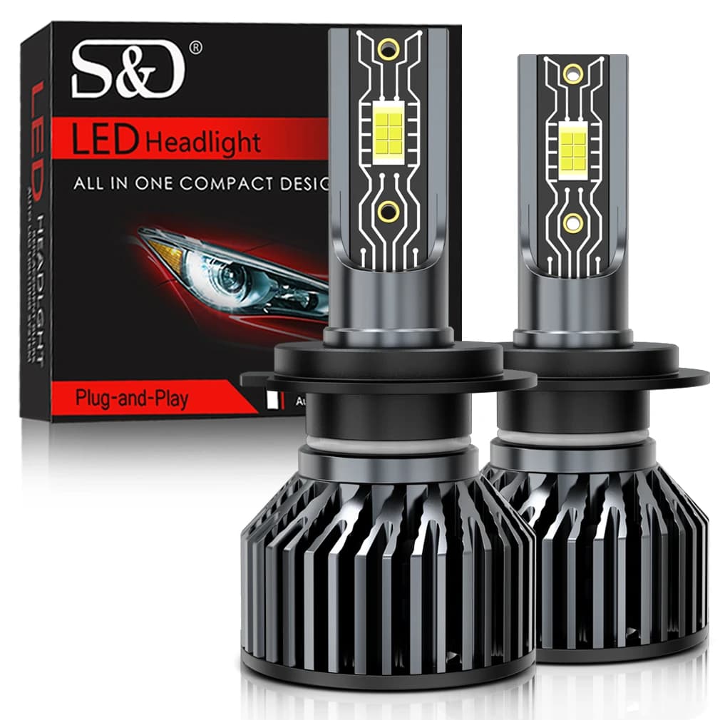 30000LM H1 H4 H7 LED Canbus H8 H11 9005 HB3 9006 HB4 9012 Hir2 9008 H13 Led Bulb 3570 CSP Automobile Kit Turbo Fog Lamp