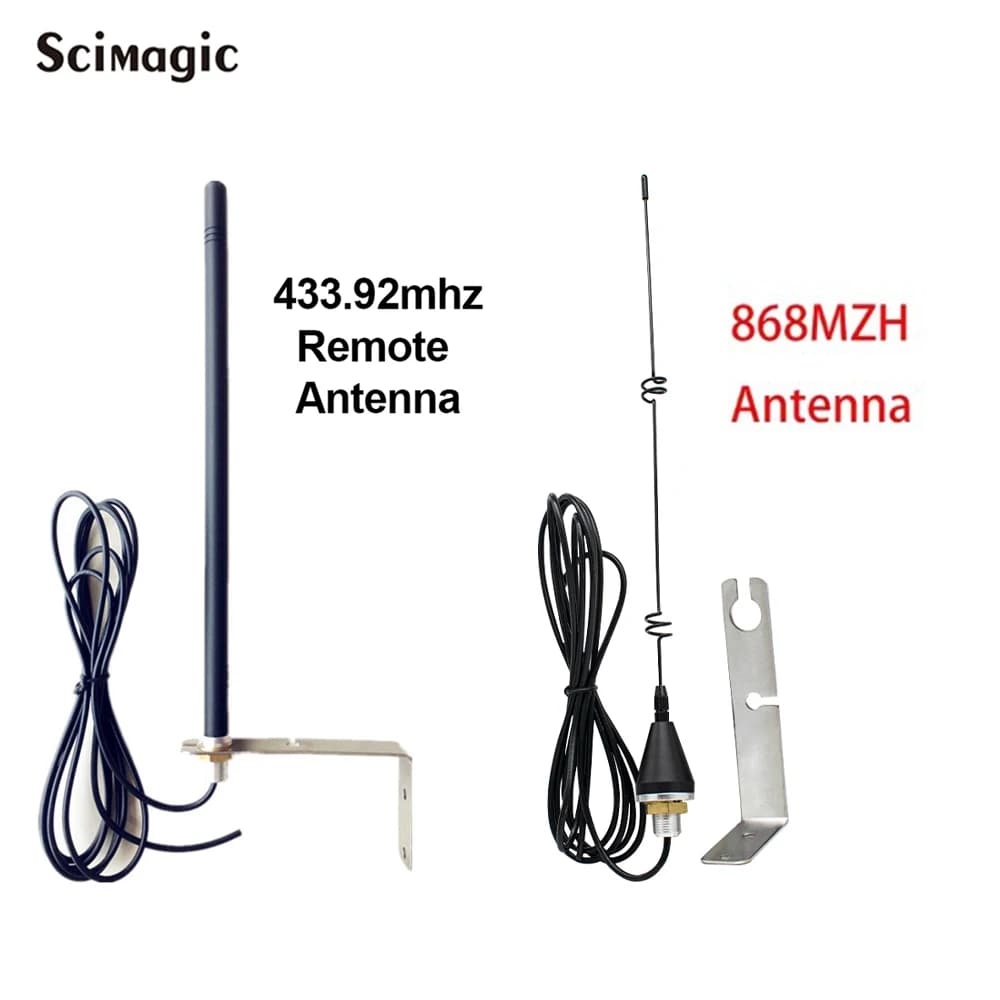 Universal Outdoor Waterproof 433mhz 868mhz Antenna For Garage Door Remote Control Ultra Long Range Extender 7dbi