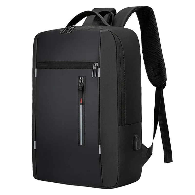 Waterproof Oxford Laptop Backpack for Men 15.6 Inch USB Charging Business Travel School Backpack High Capacity