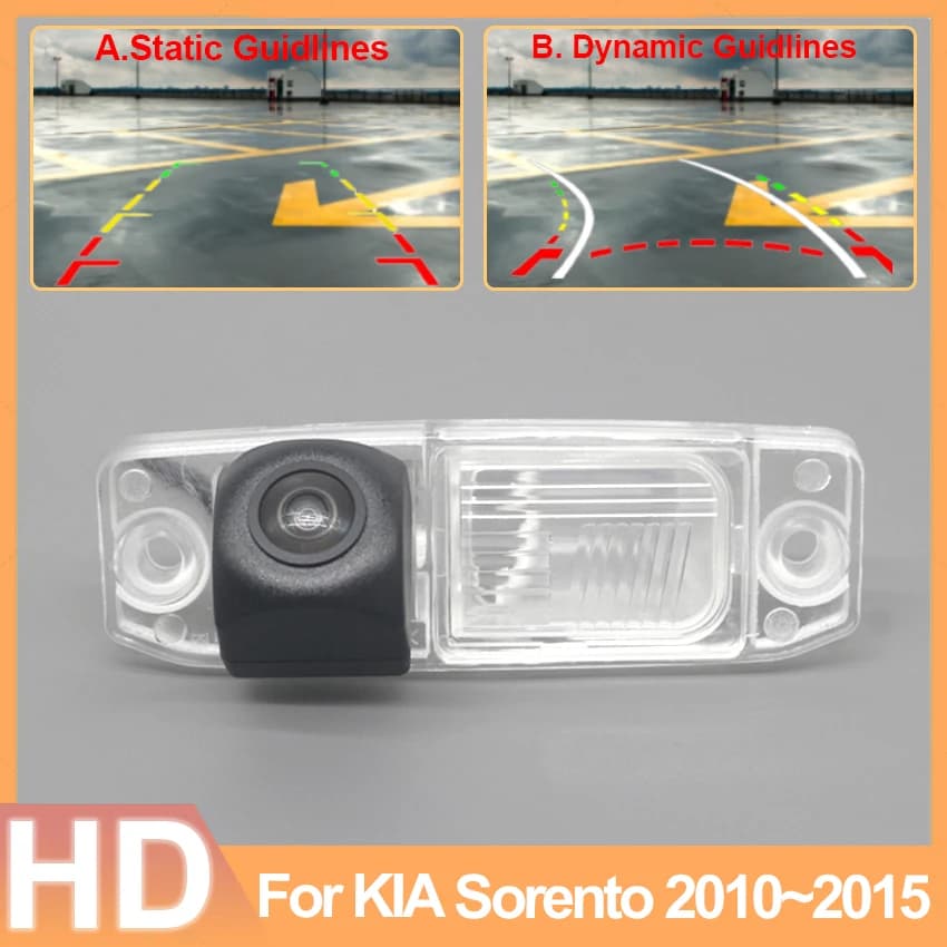 140 degree wide angle HD 1080P Car Rear View Waterproof High quality RCA Camera For KIA Sorento 2010~2012 2013 2014 2015 Vehicle