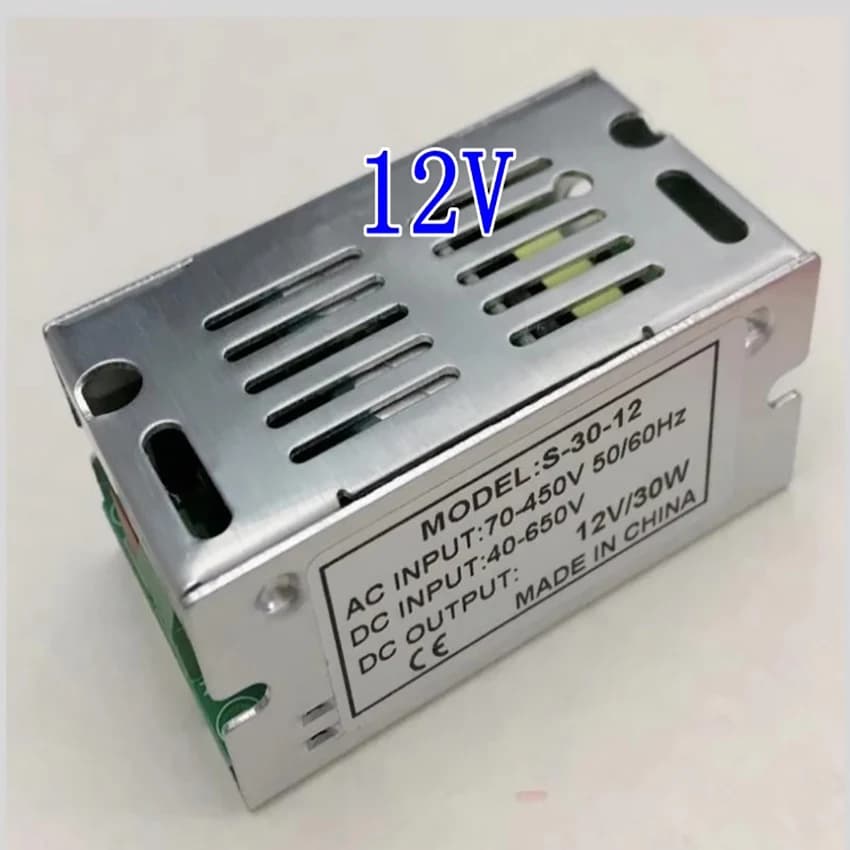 AC-DC DC-DC 40-650V Ultra Wide Voltage Input Switching Power Supply 12V2A 24V1A AC220 AC380 Universal