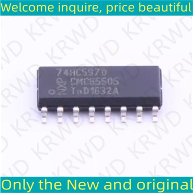 50PCS 74HC597  New and Original IC Chip SOP 74HC597D,653 74HC597D,6 74HC597D