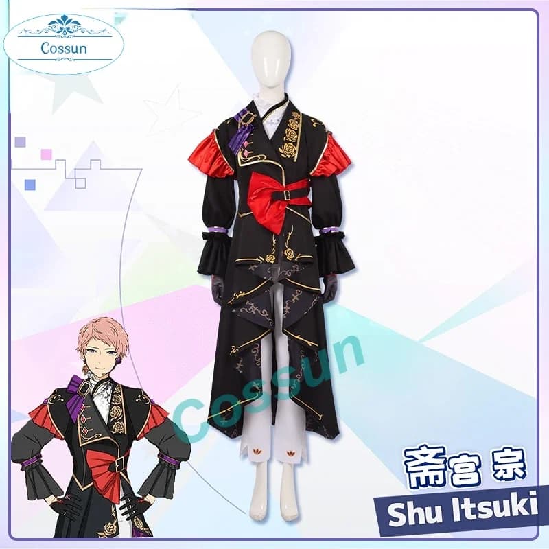 Ensemble Stars Valkyrie Shu Itsuki Cosplay Costume Acanthe MV Uniform Halloween Party Outfit Role Play Clothing