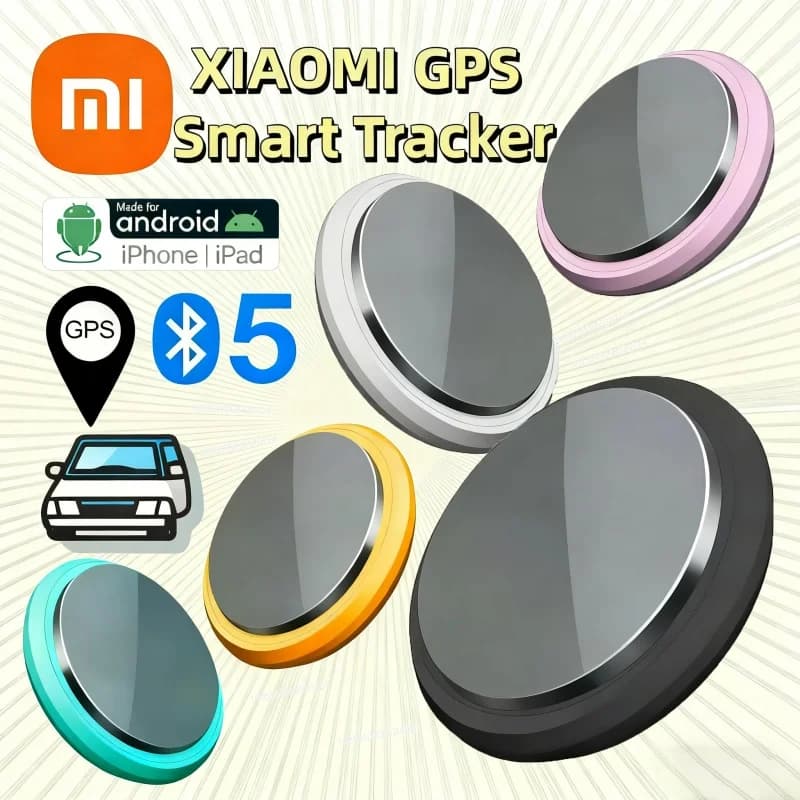 Xiaomi GPS Tracker Bluetooth 5.0 Anti-Lost GPS Mini Device Pet Kids Bag Wallet Tracking For IOS Android Smart Finder Locator New