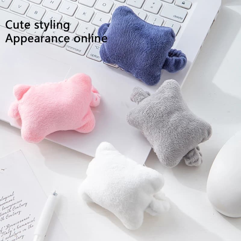 Plush Hand Pillow Mouse Wrist Guard Mouse Wrist Rest Mouse Wrist Band Support Cushion Hair Band Elastic Band Anti-wear Hand Rest