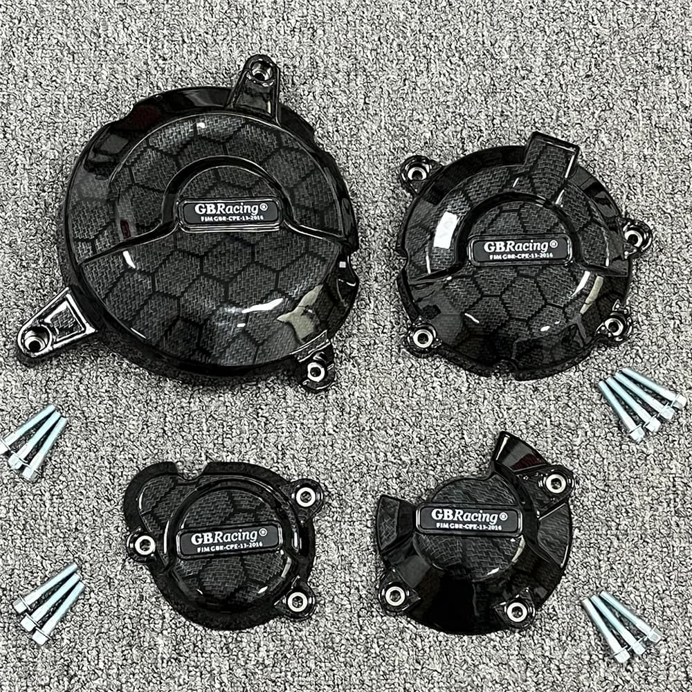 FOR SUZUKI GSX-S1000 GSX-S1000GT GSX-S 950&GSX-S1000F L5-M2 KATANA L9-M2 Motorcycle Engine Protection Cover Carbon Fiber Texture