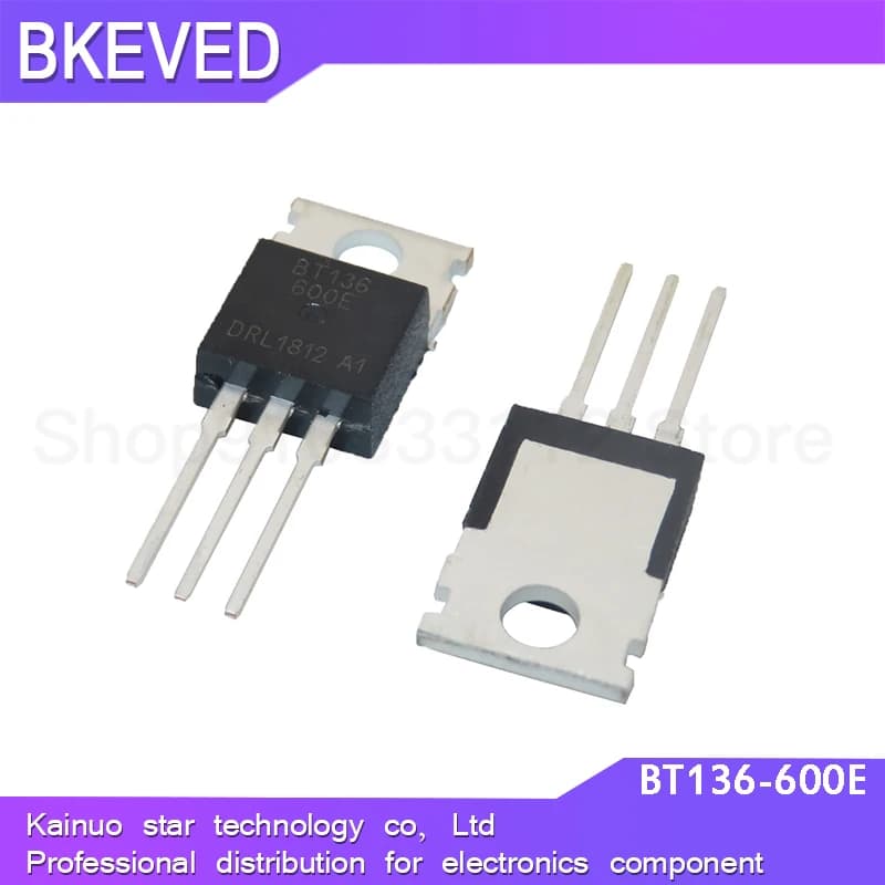 10PCS new and original IC BT136-600E TO220 BT136-600 TO-220 BT136 136-600E