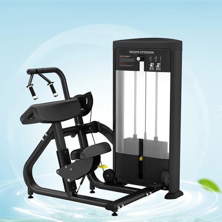 Selectorized Fitness Strength Equipment Trainer FS28 Commercial Gym Fitness Equipment Seated Triceps Extension Machine