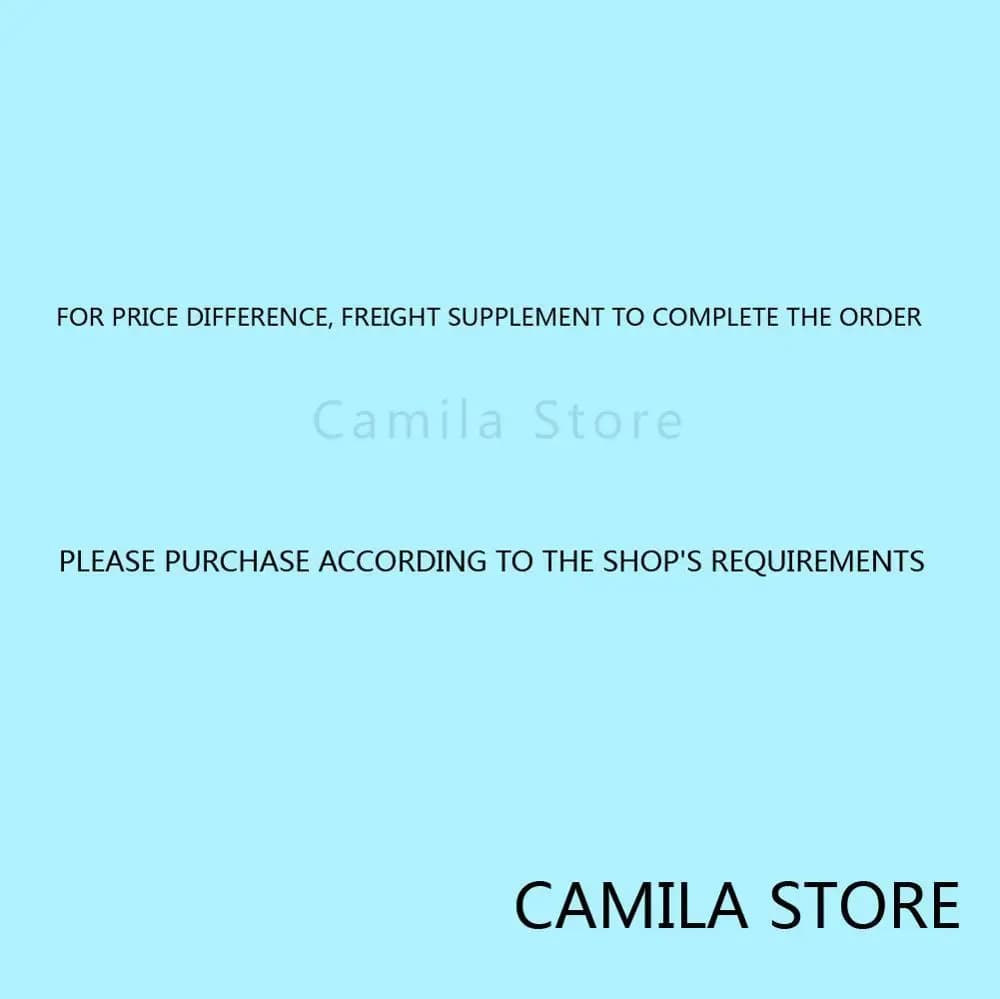 For price difference, freight supplement to complete the order