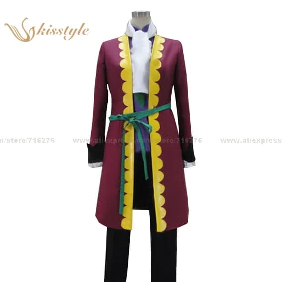 Kisstyle Fashion Aquarion EVOL Zen Fudou Uniform Cosplay Clothing Costume
