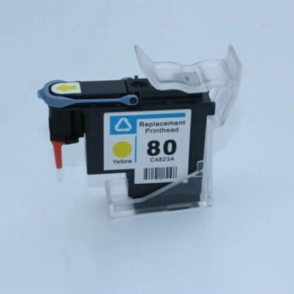 Printhead Printer Head c4823a Yellow Fits For HP designjet Printers 80 1055cm 1050c 1000 Plus 1050