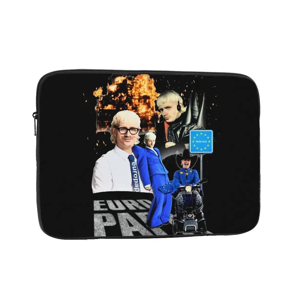 Laptop Liner Sleeve Netherlands Europapa 15 17 Inch Notebook Bag Case for Macbook Air Pro Joost Klein Computer Shockproof Case