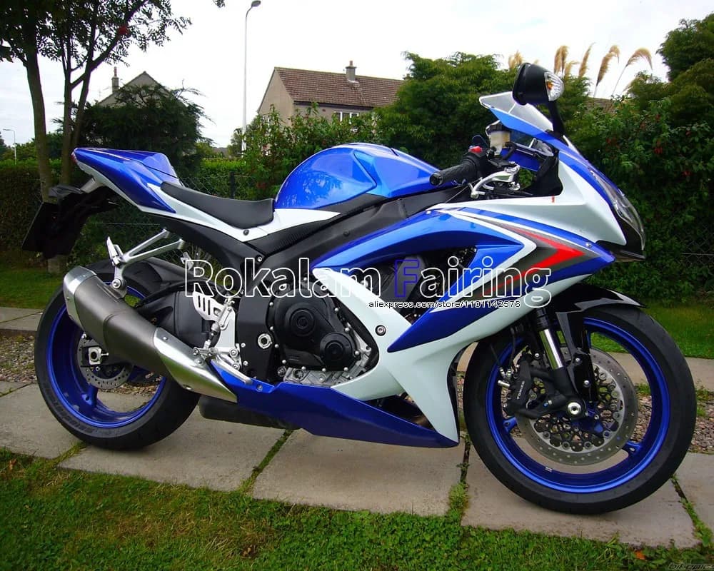 For Suzuki GSXR 600 K8 GSXR 750 Body Kit 08 09 10 GSX-R 600 750 2008 2009 2010 Aftermarket Fairing (Injection molding)