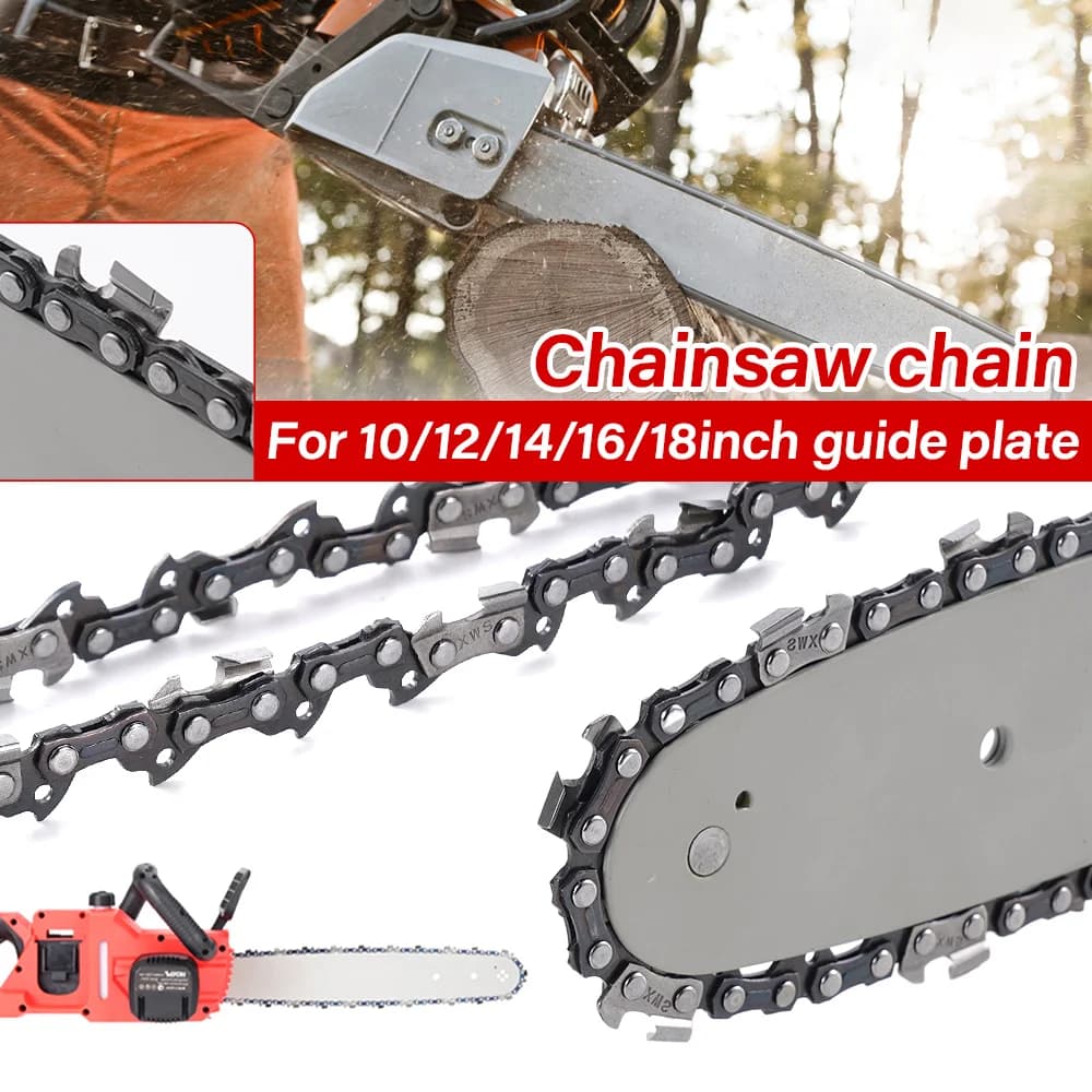 10/12/14/16/18/20-inch 325 Pitch 058 Gauge Chainsaw Chain 47/50/62/64/76 Drive Link for Many Model Chainsaws