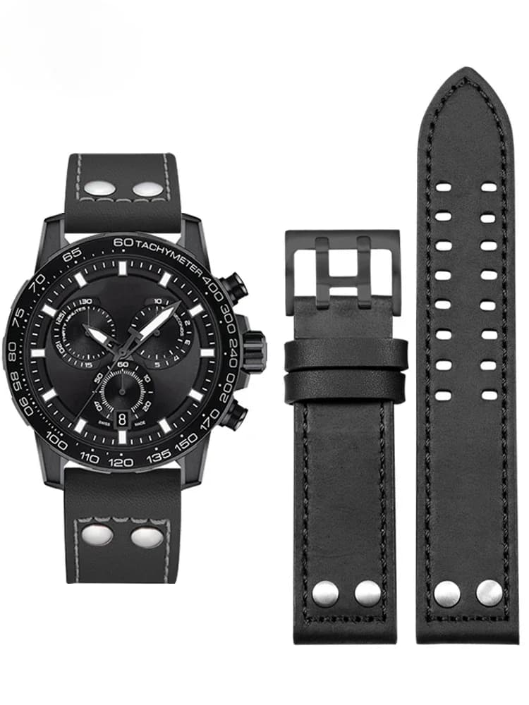 Premium Quality Genuine Cowhide Leather Waterproof Watchbands for Hamilton H760250 Khaki Aviation 20 22mm Watch Accessories