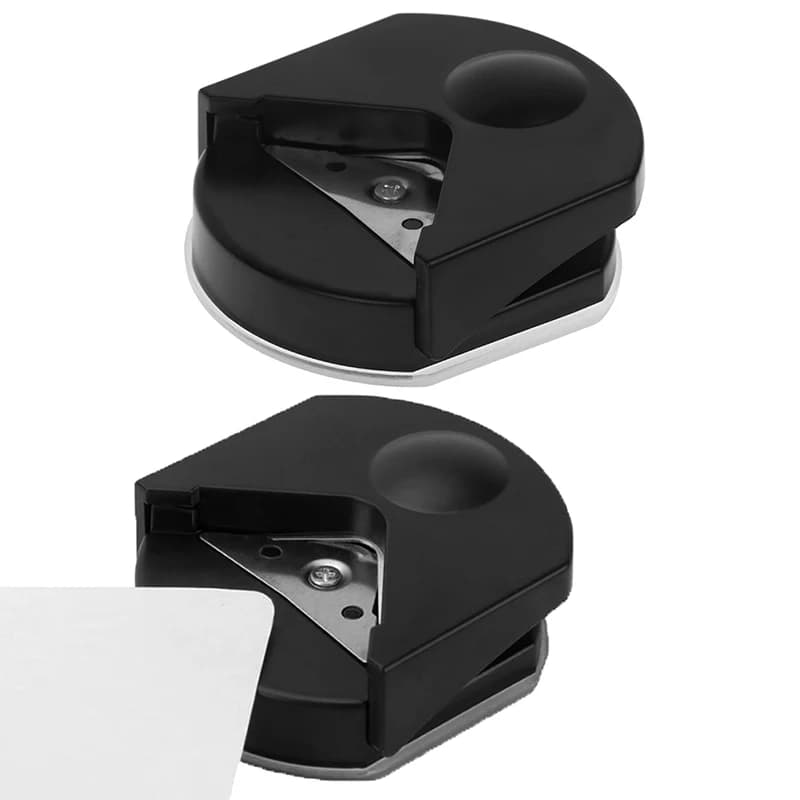 4R Premium Corner Rounder Punch 4mm Black Paper Card Photo Cutter Tool Craft
