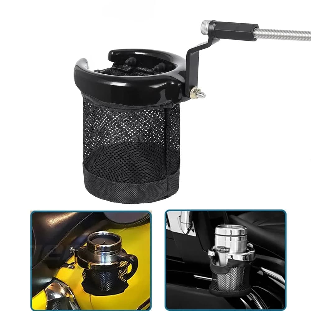 Motorcycle Drink Cup Holder For Honda Goldwing GL1800 Trike 2001-2017 GL1500 Trike 1988-2000 F6B 2013-2017 Gold Wing Tour 2018+