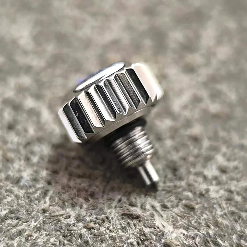 For Rolex Water Ghost Watch Crown diameter 7.0mm adjust time screw screw cover key parts accessories Three colors Silver Gold